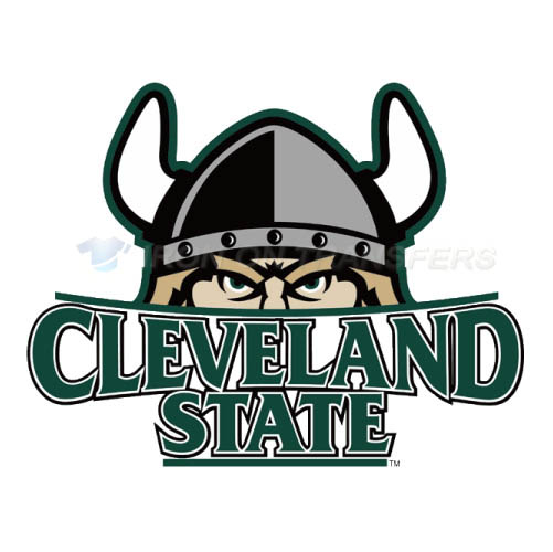 Cleveland State Vikings logo T-shirts Iron On Transfers N4153